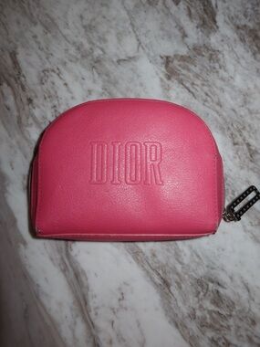 Dior Pink Cosmetic Pouch